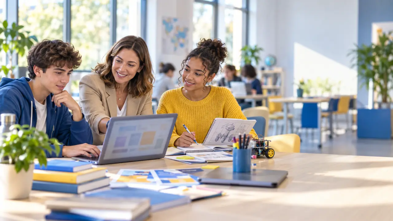 Lycéen réfléchissant à son choix de formation sur Parcoursup