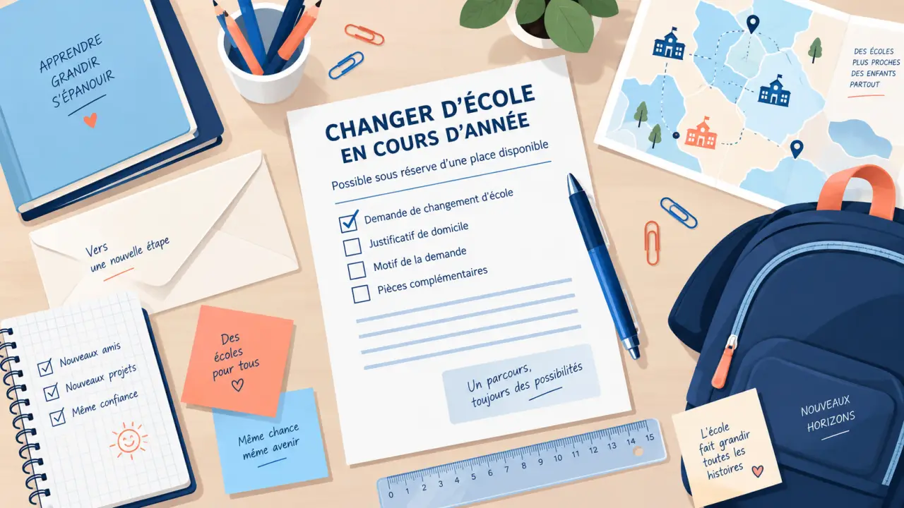 Changer d’école en cours d’année est possible, à condition d’obtenir une place
