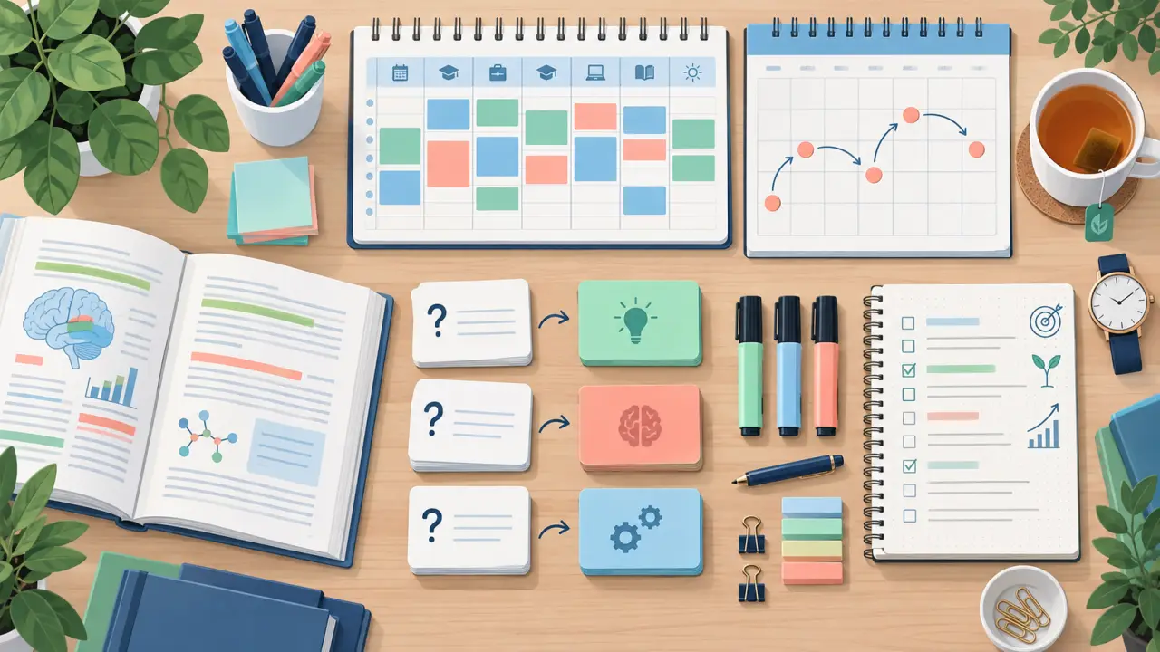 Bien réviser demande une méthode : planning, récupération active et répétition espacée